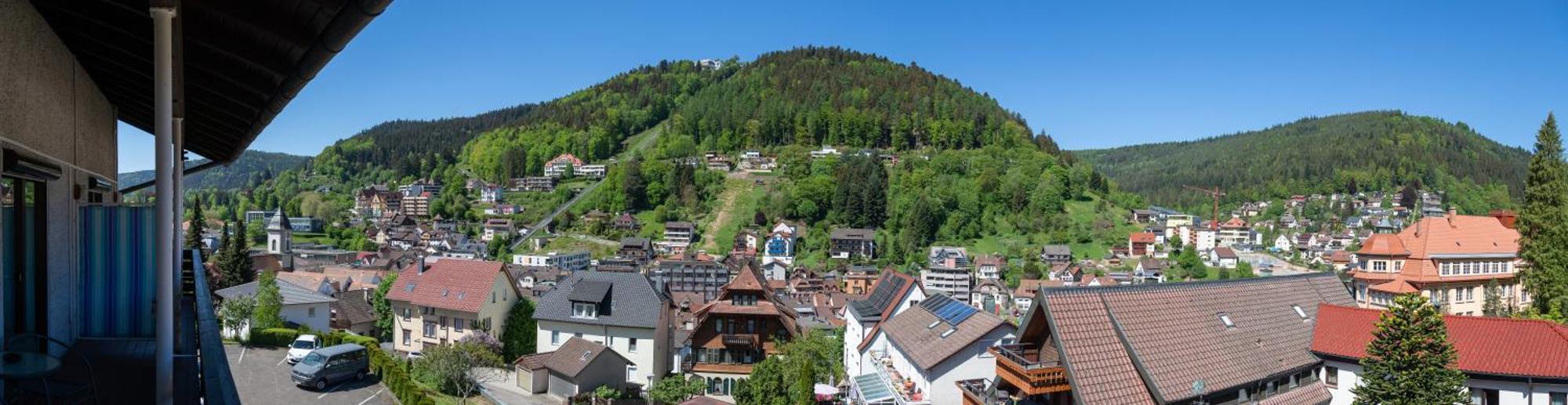 Aparthotel Schwarzwald Panorama Bad Wildbad Oda fotoğraf